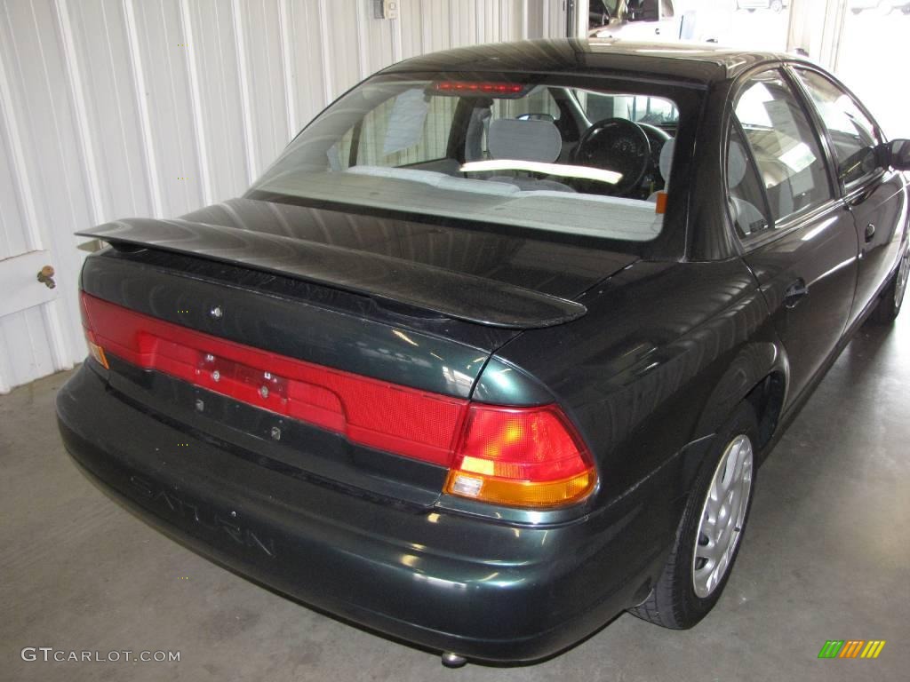 1998 S Series SL2 Sedan - Dark Green Metallic / Black/Gray photo #5