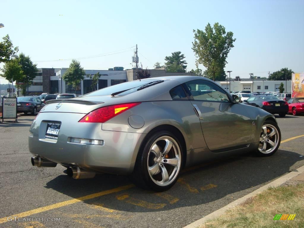 2006 350Z Grand Touring Coupe - Silverstone Metallic / Charcoal Leather photo #10