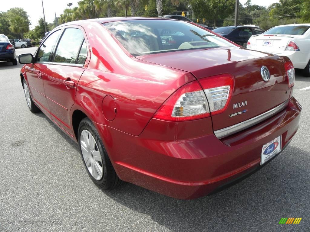 2007 Milan I4 - Vivid Red Metallic / Camel photo #15