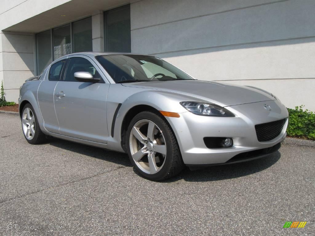 2004 RX-8 Grand Touring - Sunlight Silver Metallic / Black photo #1