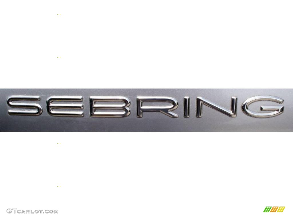 2002 Sebring LXi Convertible - Brilliant Silver Metallic / Dark Slate Gray photo #20
