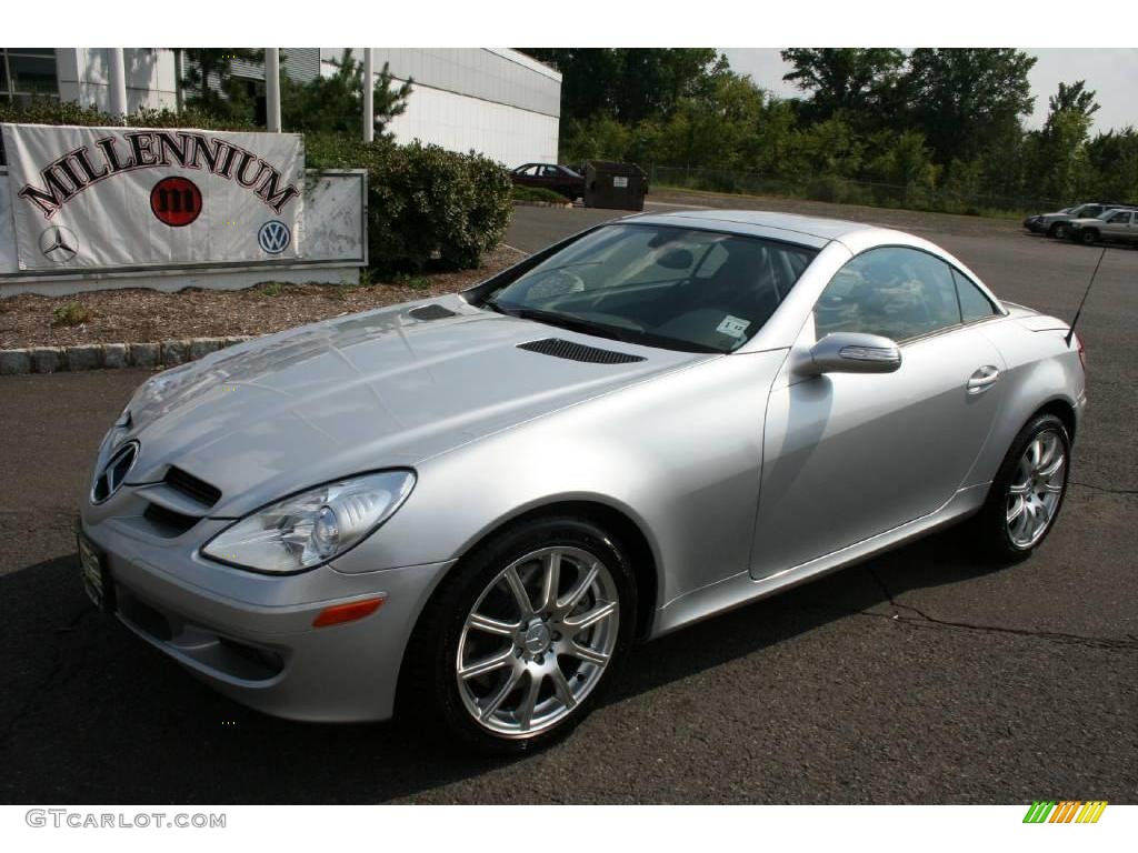 2007 SLK 350 Roadster - Iridium Silver Metallic / Black photo #1