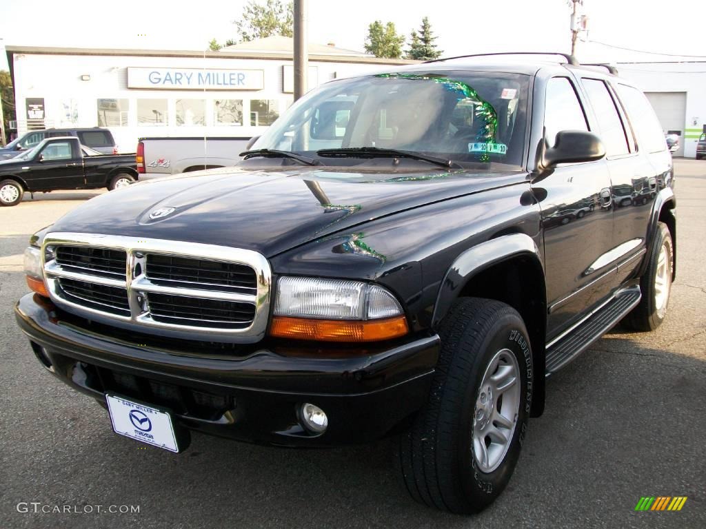 2003 Durango SLT 4x4 - Black / Dark Slate Gray photo #1