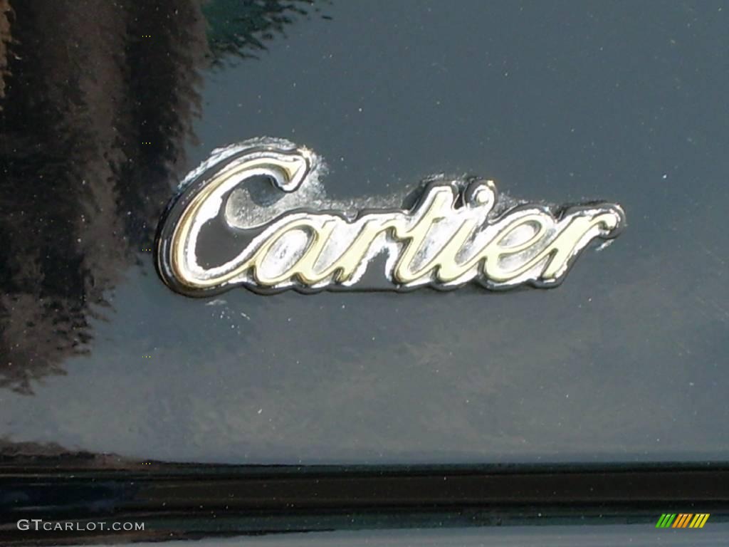 1998 Town Car Cartier - Black / Light Graphite photo #13