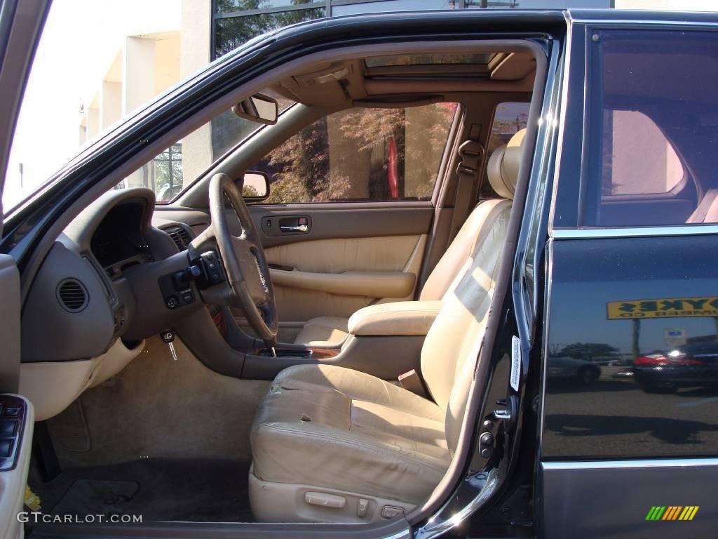 1991 LS 400 - Black Jade Pearl Metallic / Ivory photo #9