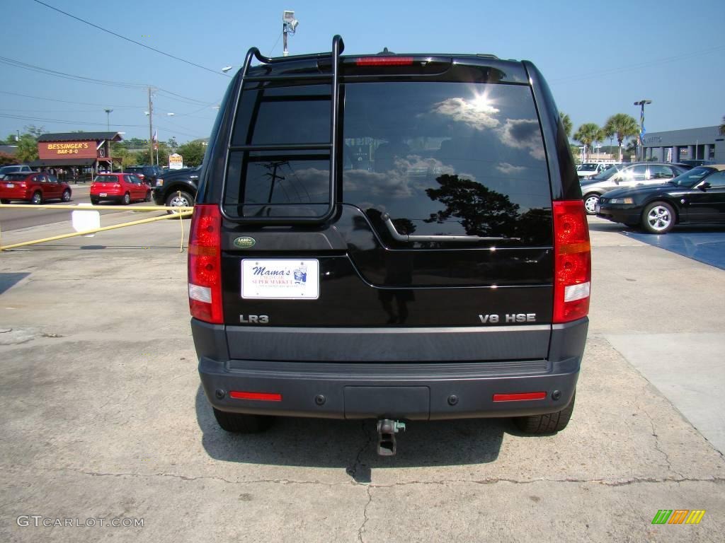 2006 LR3 V8 HSE - Java Black Pearl / Alpaca Beige photo #7