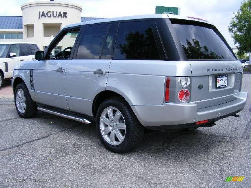 2006 Range Rover HSE - Zambezi Silver Metallic / Charcoal/Jet photo #3