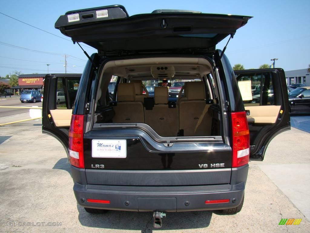 2006 LR3 V8 HSE - Java Black Pearl / Alpaca Beige photo #11