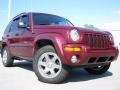 2003 Dark Garnet Red Pearl Jeep Liberty Limited 4x4  photo #1