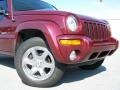 2003 Dark Garnet Red Pearl Jeep Liberty Limited 4x4  photo #2