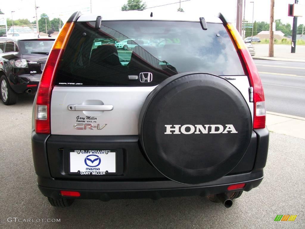 2002 CR-V EX 4WD - Satin Silver Metallic / Black photo #4