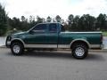 1999 Woodland Green Metallic Ford F150 Lariat Extended Cab 4x4  photo #1