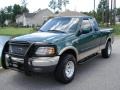1999 Woodland Green Metallic Ford F150 Lariat Extended Cab 4x4  photo #2