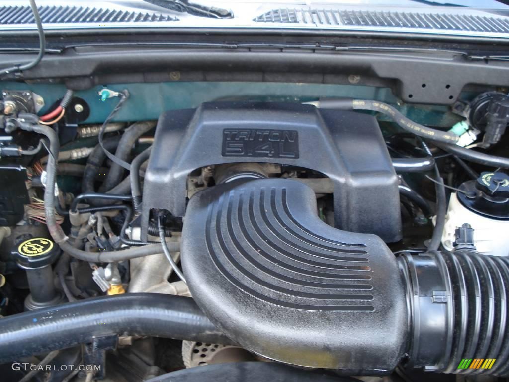 1999 F150 Lariat Extended Cab 4x4 - Woodland Green Metallic / Medium Prairie Tan photo #11
