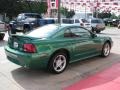 2000 Electric Green Metallic Ford Mustang GT Coupe  photo #18