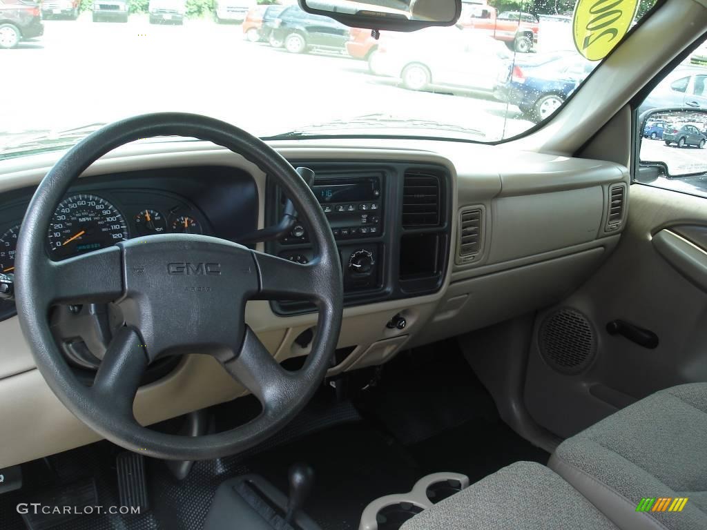 2005 Sierra 1500 Work Truck Extended Cab 4x4 - Polo Green Metallic / Neutral photo #10