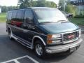 1997 Emerald Green Metallic GMC Savana Van G1500 Passenger  photo #15