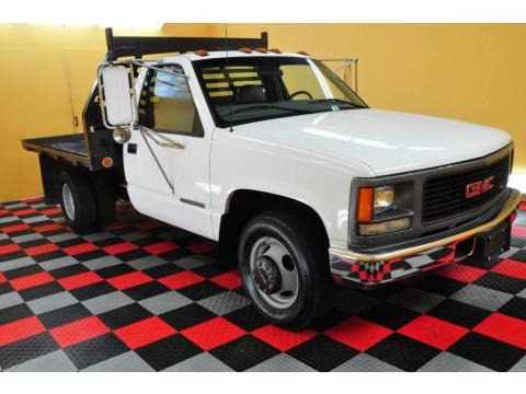 1999 GMC Sierra 3500 SL Regular Cab Chassis Stake Truck Data, Info and Specs