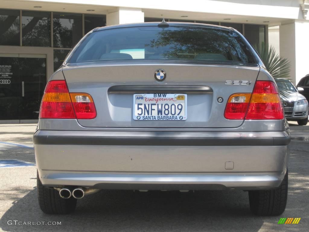 2006 3 Series 330i Sedan - Silver Grey Metallic / Grey photo #6
