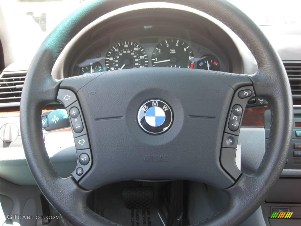 2006 3 Series 330i Sedan - Silver Grey Metallic / Grey photo #17