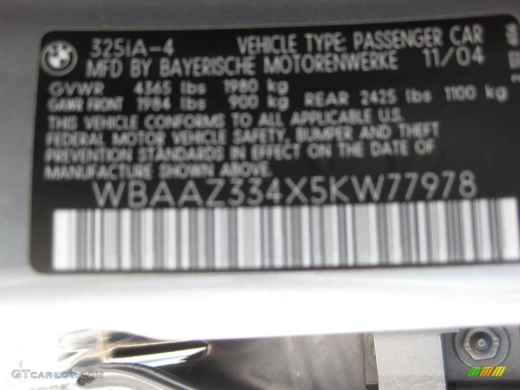 2006 3 Series 330i Sedan - Silver Grey Metallic / Grey photo #22