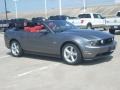 2010 Sterling Grey Metallic Ford Mustang GT Premium Convertible  photo #1