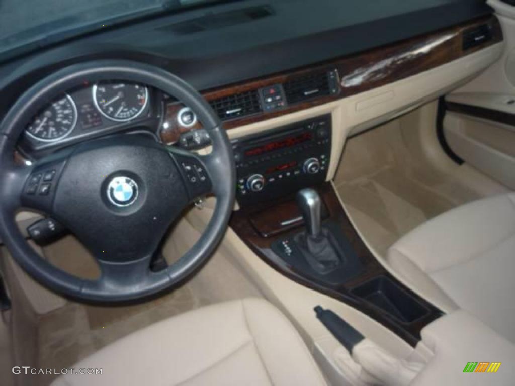 2007 3 Series 328i Sedan - Arctic Metallic / Beige photo #7