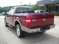 Dark Toreador Red Metallic - F150 Lariat SuperCrew 4x4 Photo No. 2