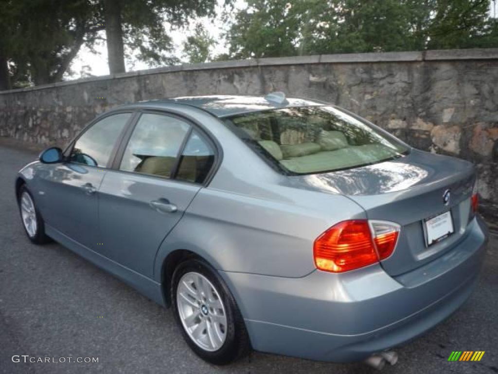 2007 3 Series 328i Sedan - Arctic Metallic / Beige photo #11