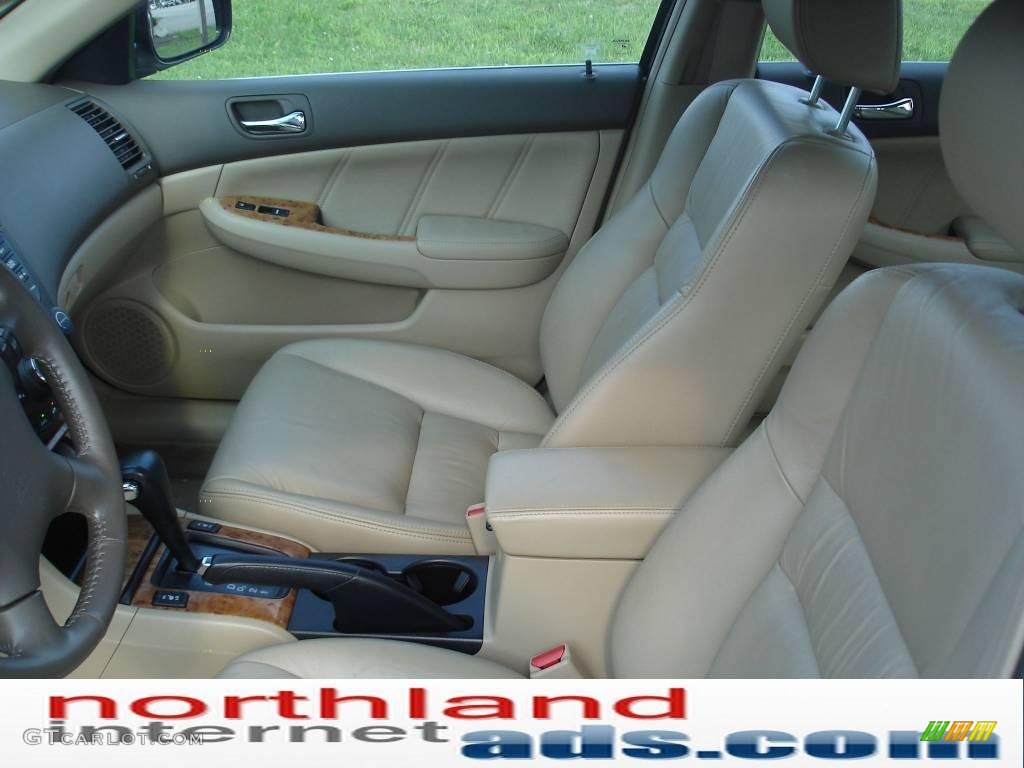 2003 Accord EX-L Sedan - Desert Mist Metallic / Ivory photo #8