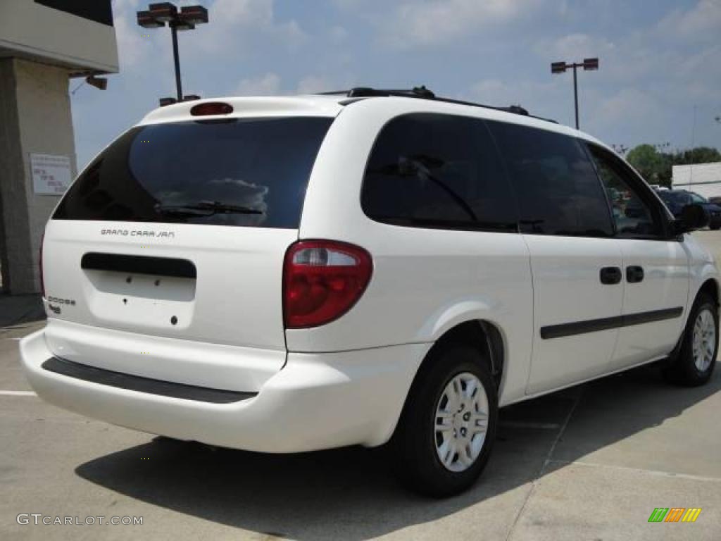 2005 Grand Caravan SE - Stone White / Medium Slate Gray photo #3