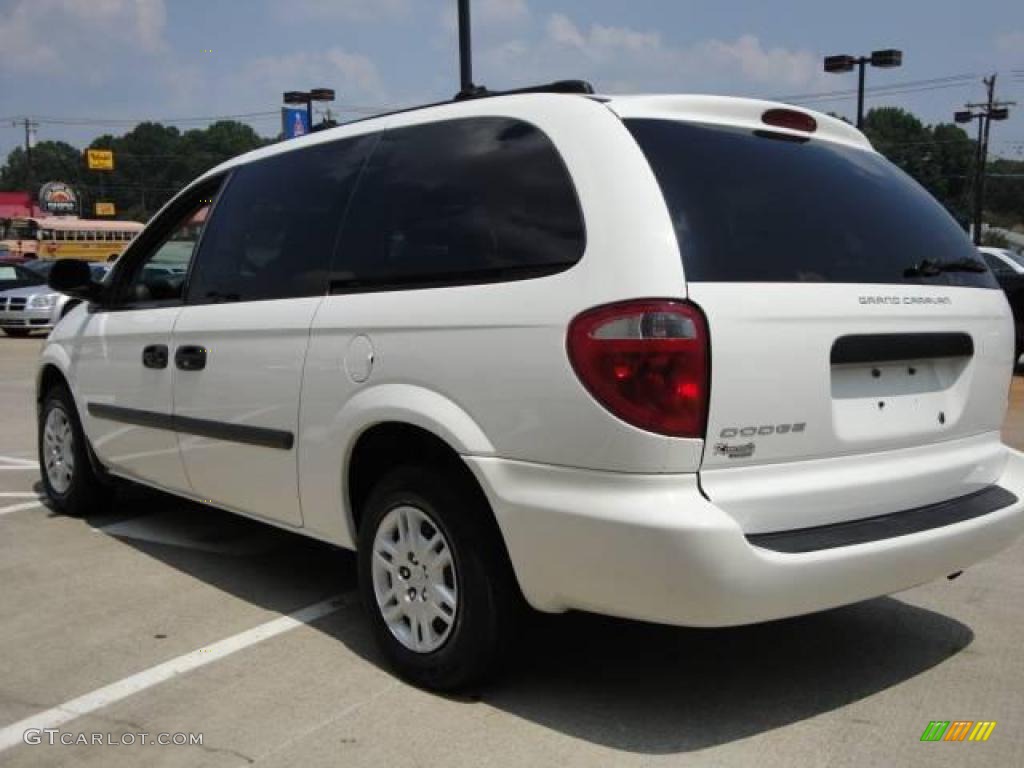 2005 Grand Caravan SE - Stone White / Medium Slate Gray photo #5