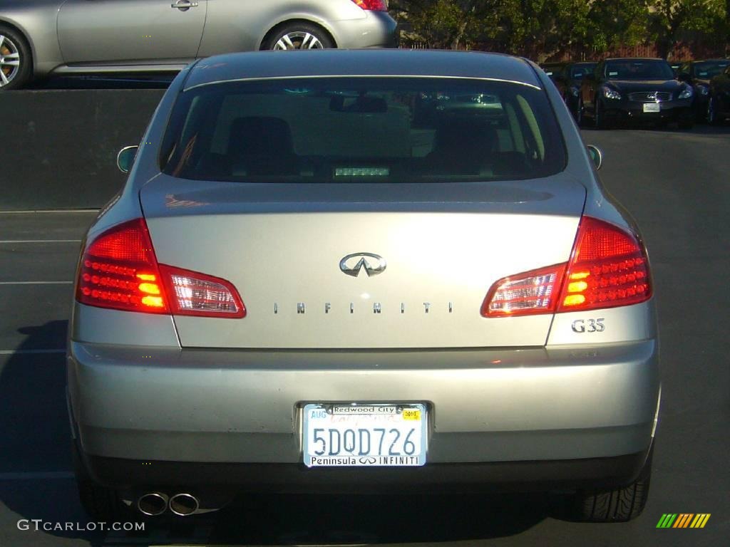 2003 G 35 Sedan - Desert Platinum Metallic / Graphite photo #5