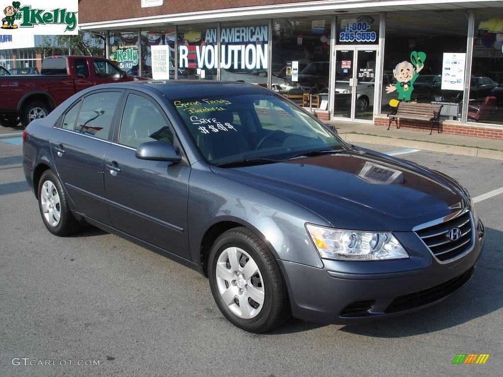 2009 Slate Blue Hyundai Sonata Gls V6 #16272371 Photo #16 