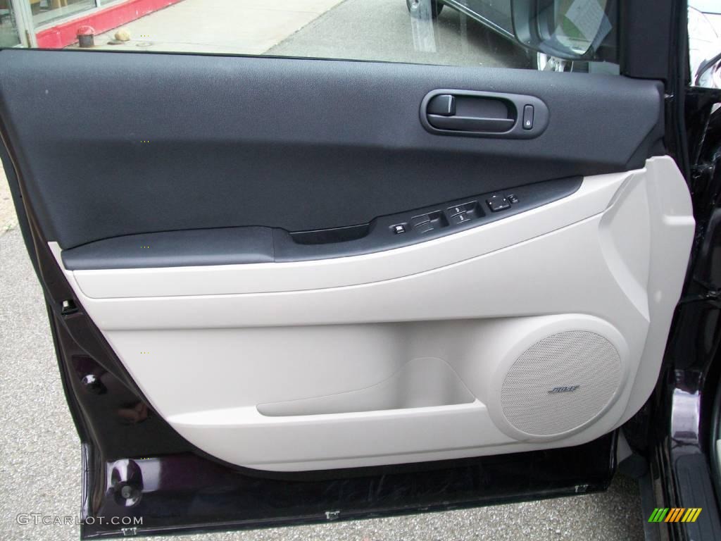 2007 CX-7 Sport - Black Cherry Mica / Sand photo #10