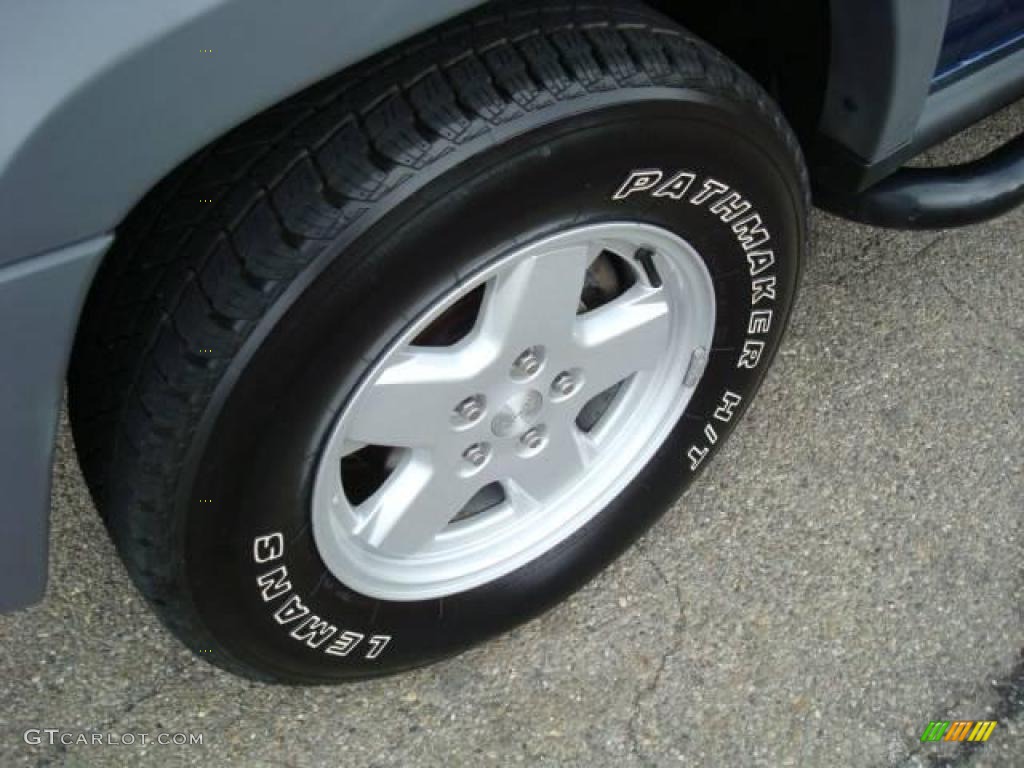 2005 Liberty Sport 4x4 - Atlantic Blue Pearlcoat / Medium Slate Gray photo #9