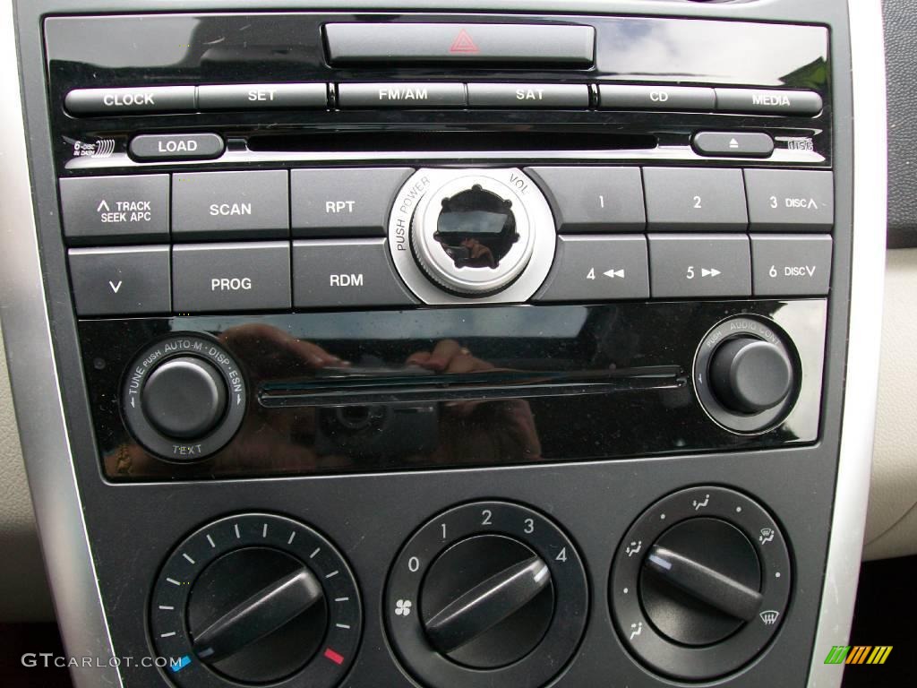 2007 CX-7 Sport - Black Cherry Mica / Sand photo #14