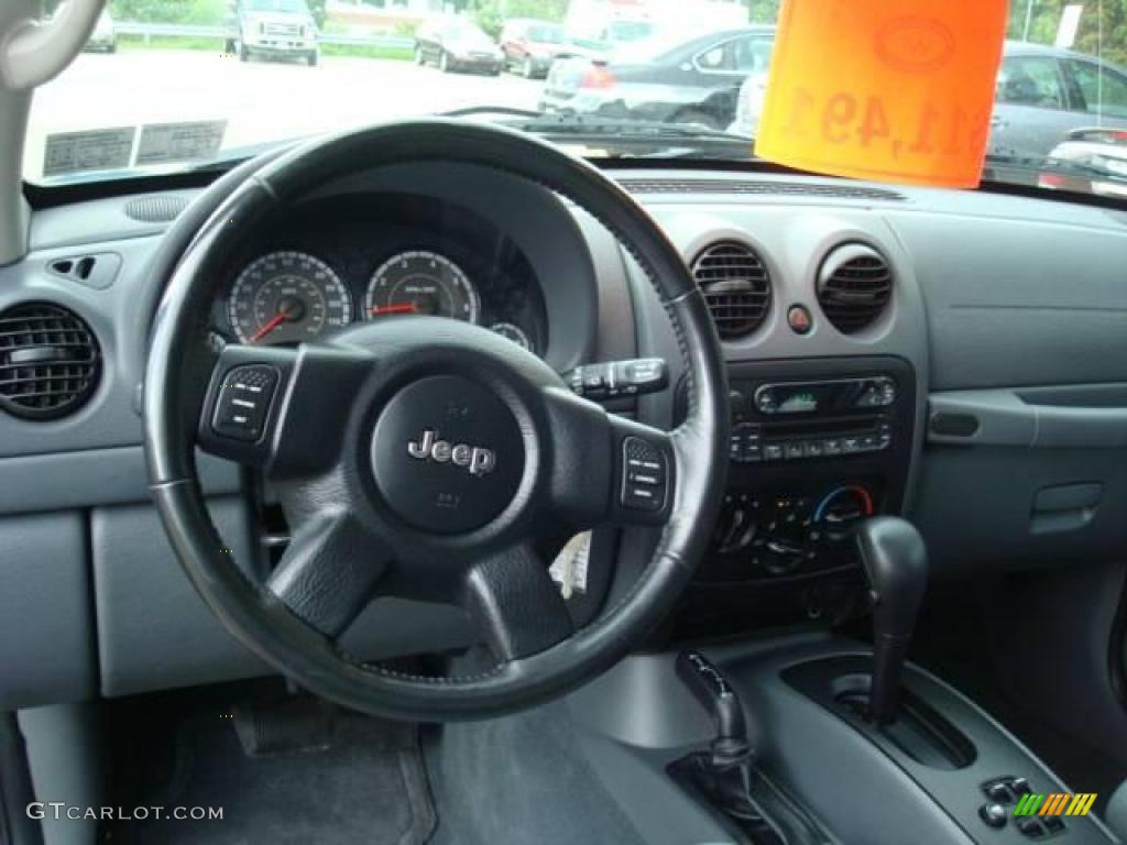 2005 Liberty Sport 4x4 - Atlantic Blue Pearlcoat / Medium Slate Gray photo #12