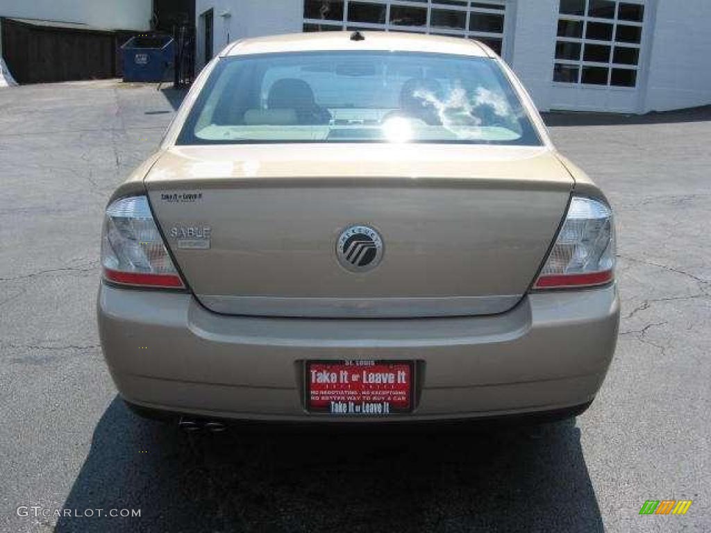 2008 Sable Premier Sedan - Dune Pearl Metallic / Light Camel photo #9