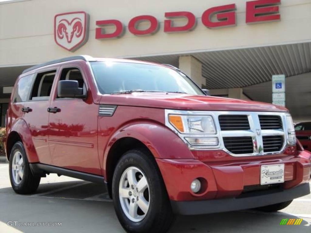 Inferno Red Crystal Pearl Dodge Nitro