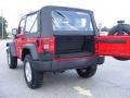 2009 Flame Red Jeep Wrangler X 4x4  photo #13