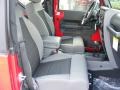 2009 Flame Red Jeep Wrangler X 4x4  photo #14