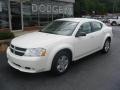 2009 Stone White Dodge Avenger SE  photo #5