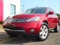 2006 Sunset Red Pearl Metallic Nissan Murano SE AWD  photo #2