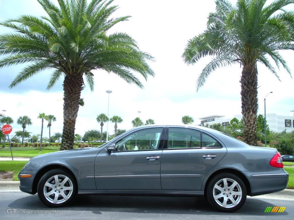 2008 E 350 4Matic Sedan - Flint Grey Metallic / Ash photo #1