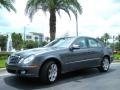 2008 Flint Grey Metallic Mercedes-Benz E 350 4Matic Sedan  photo #2