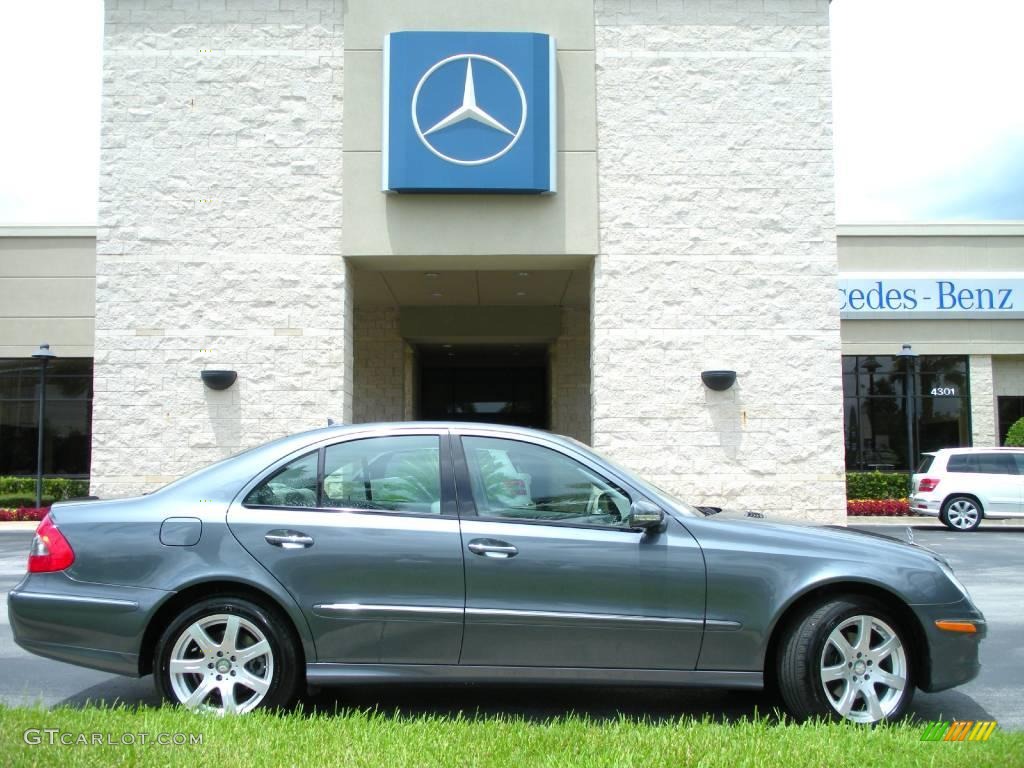 2008 E 350 4Matic Sedan - Flint Grey Metallic / Ash photo #5
