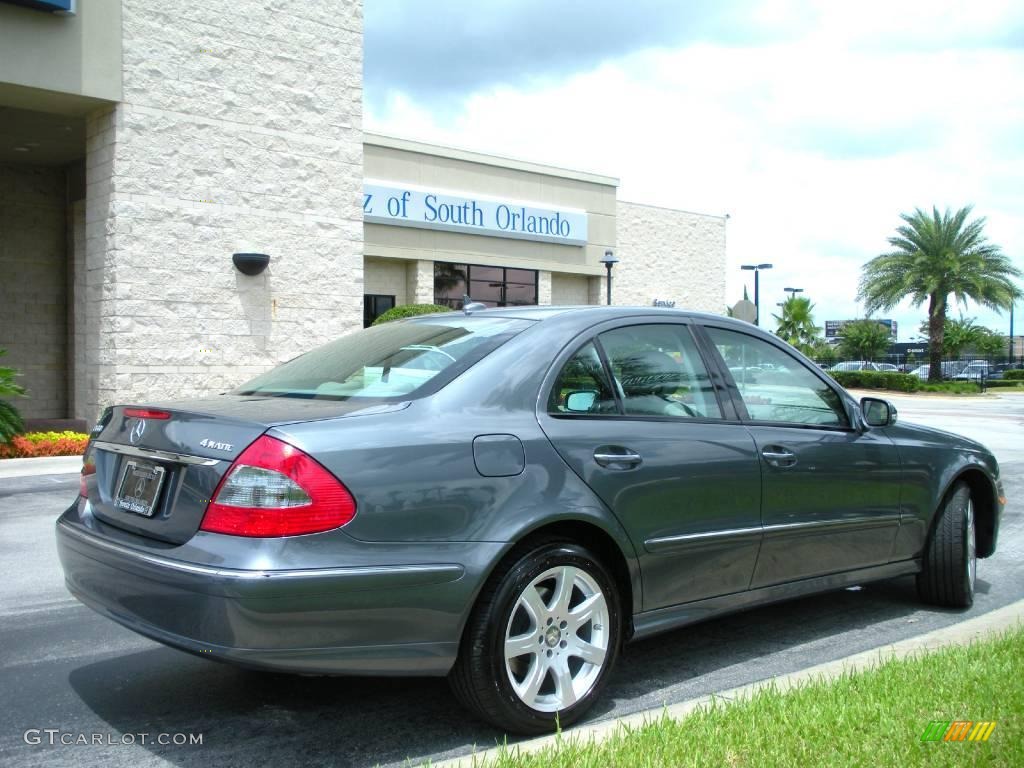 2008 E 350 4Matic Sedan - Flint Grey Metallic / Ash photo #6
