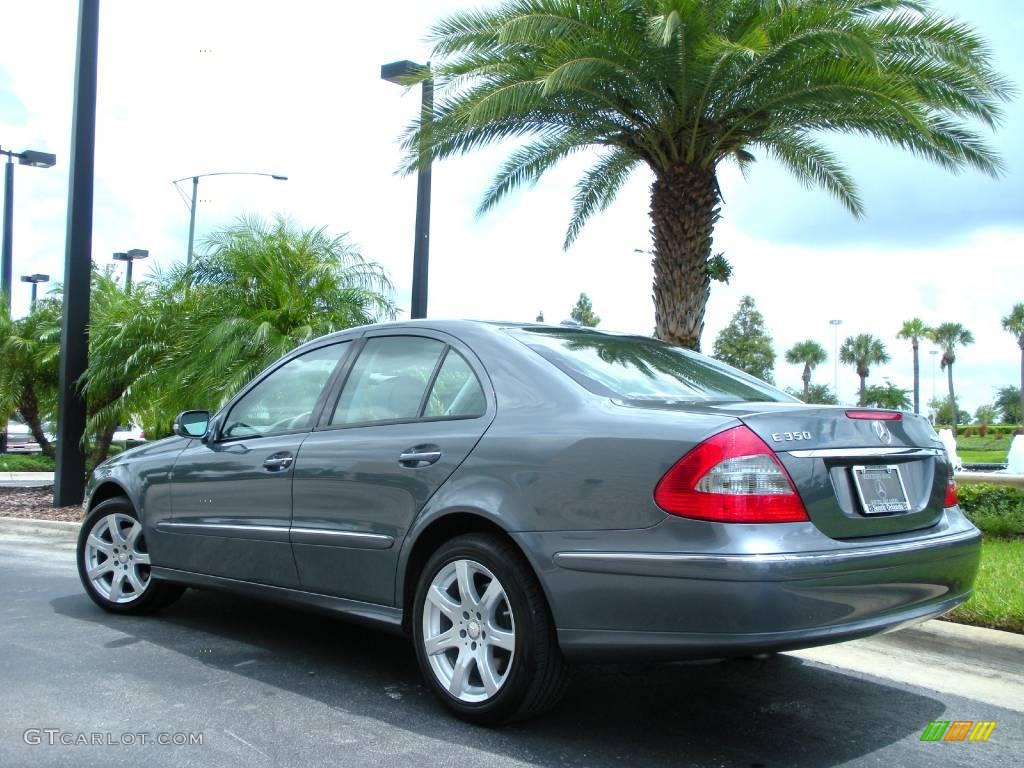2008 E 350 4Matic Sedan - Flint Grey Metallic / Ash photo #8