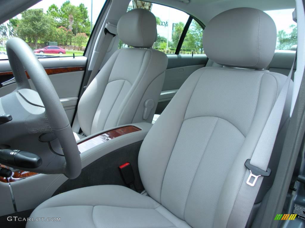 2008 E 350 4Matic Sedan - Flint Grey Metallic / Ash photo #13